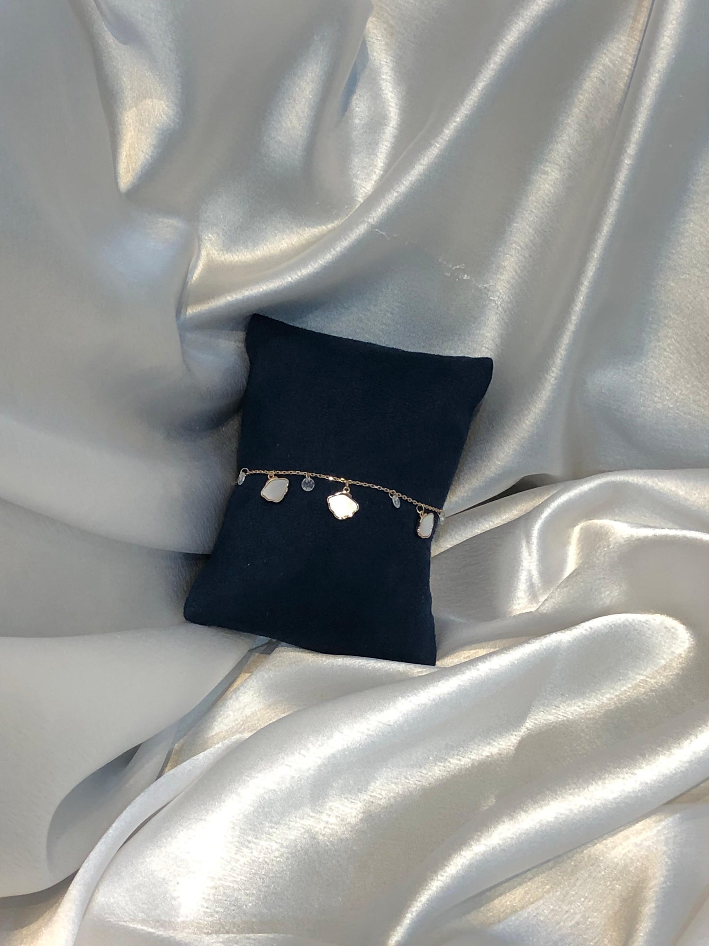 anti tarnish gold leaf bracelet