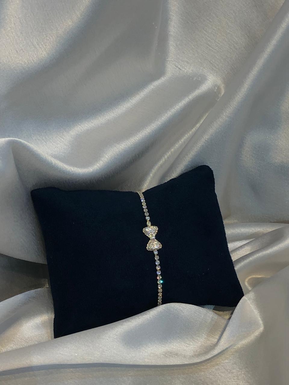 Anti tarnish Bow Bracelet