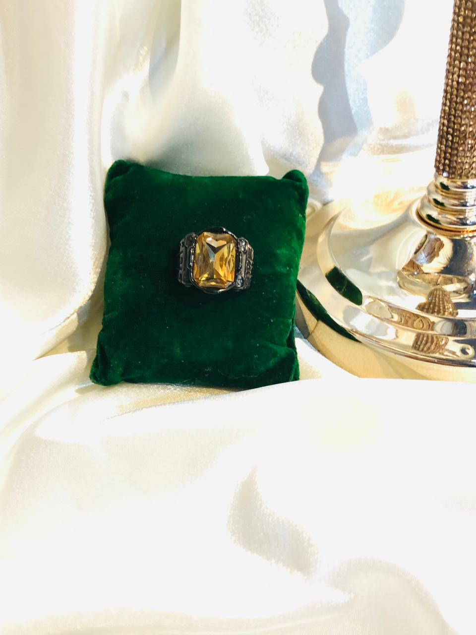 anti tarnish Men's graceful ring