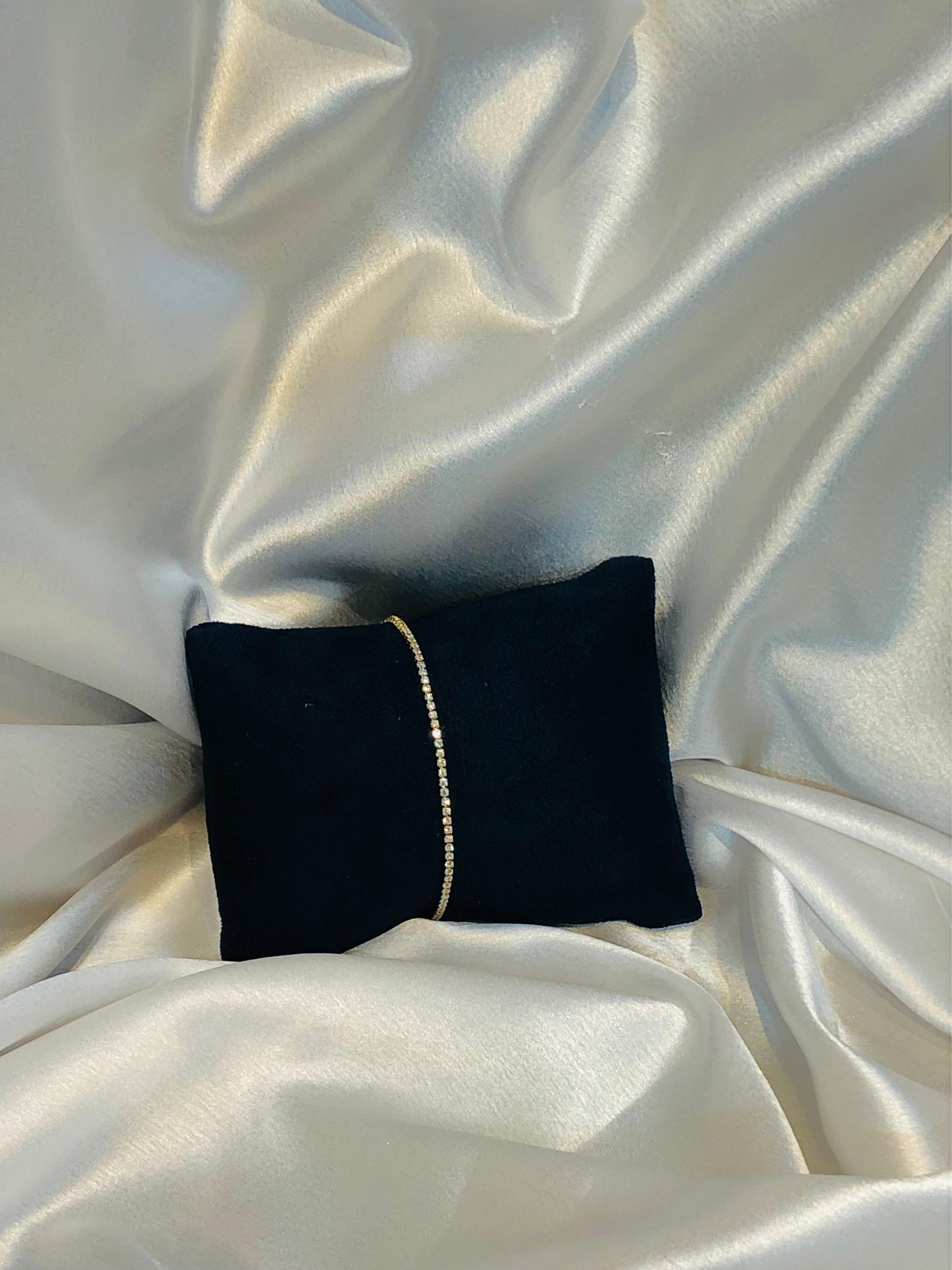 Anti tarnish thin bracelets