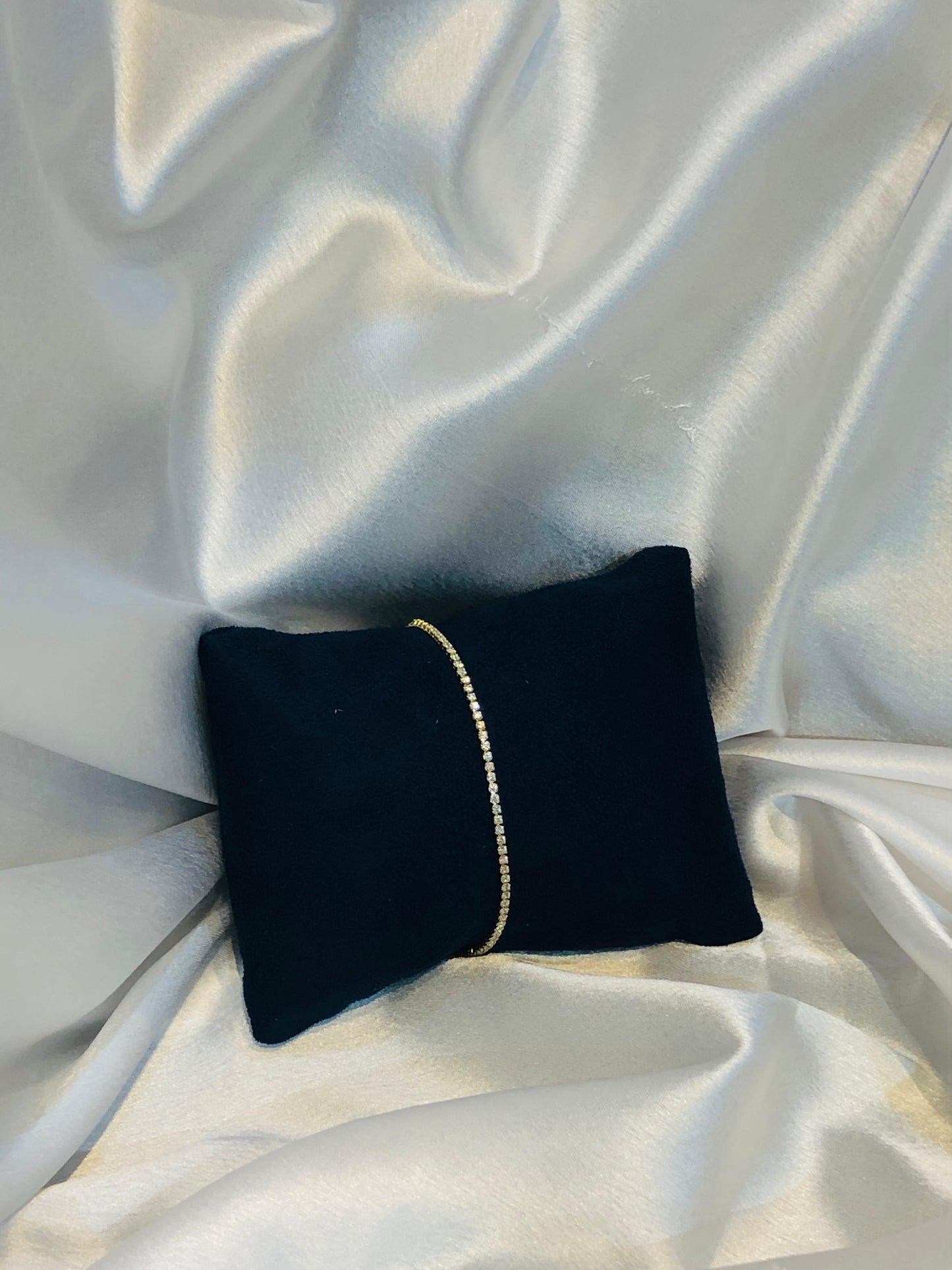 Anti tarnish thin bracelets