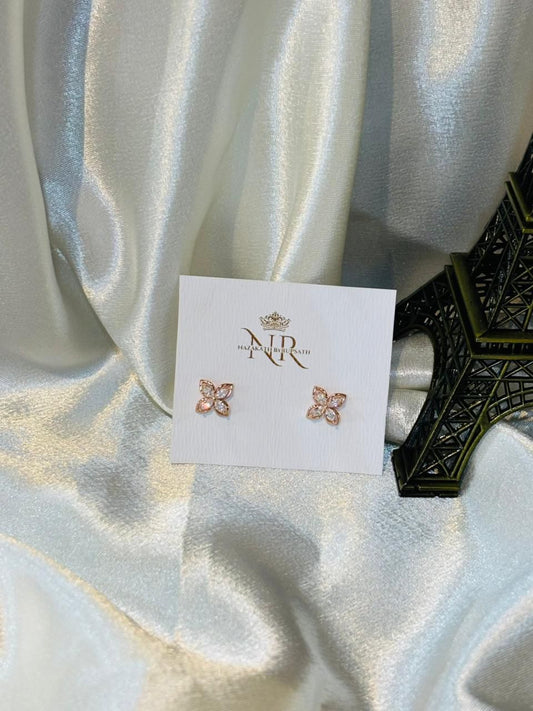 anti tarnish flower earring