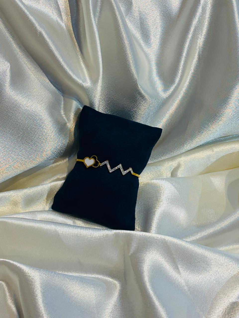 anti tarnish heart bracelets