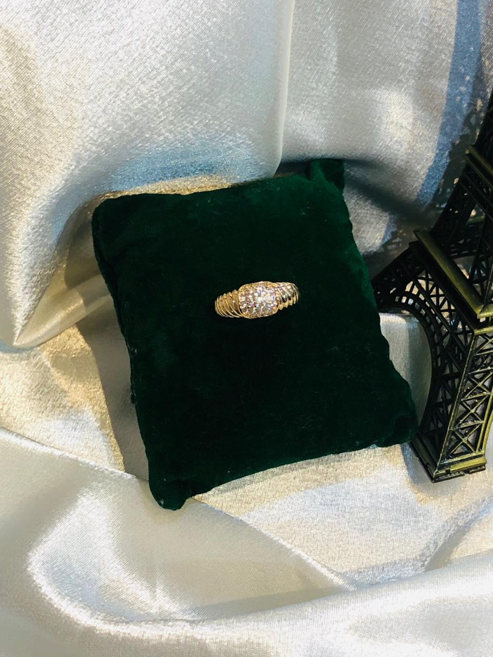 anti tarnish luxury ring