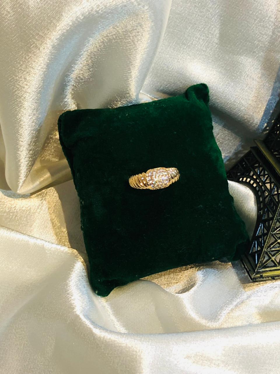 anti tarnish luxury ring