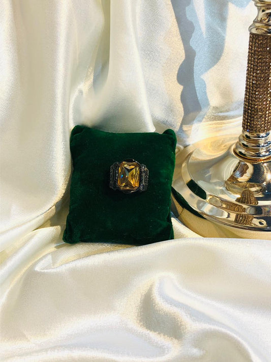 anti tarnish Men's graceful ring