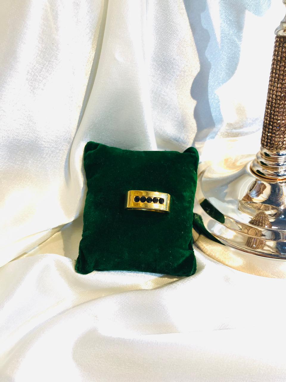 anti tarnish Men's stylish ring