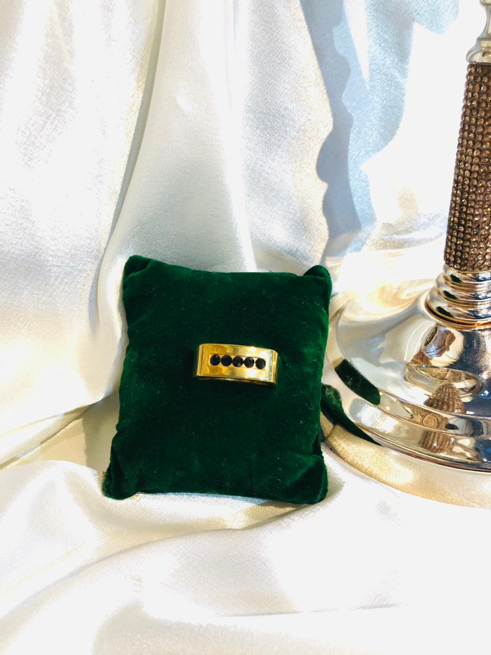 anti tarnish Men's stylish ring